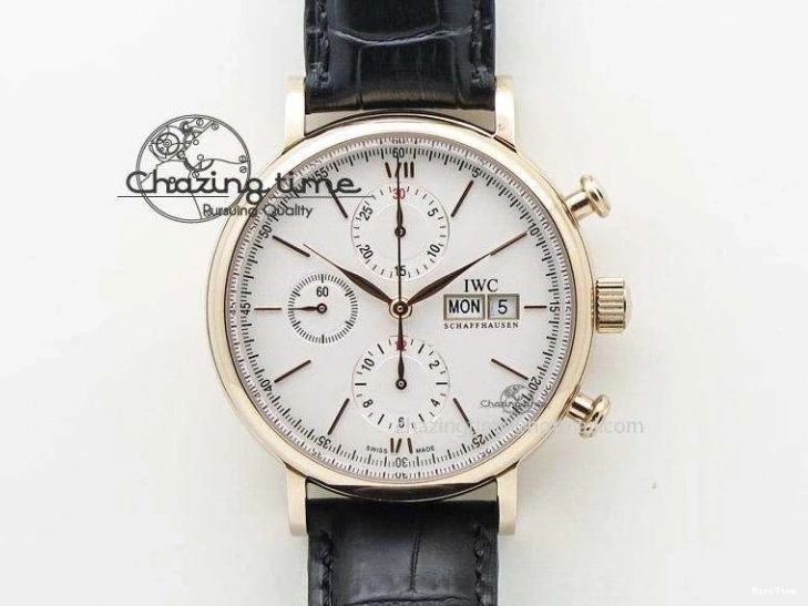 MIROTIME 0518 Portofino Automatic SS TWF 1:1 Best Edition Black Dial on Black Leather Strap A TravelReady 7199